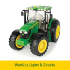 Britains Big Farm John Deere 6210R Remote Control Tractor – Lights, Sounds & Hitch