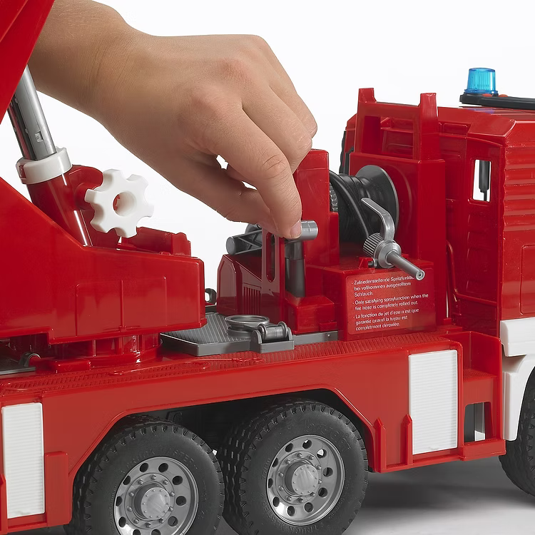 Fire Red Man Engine With Sound and Light