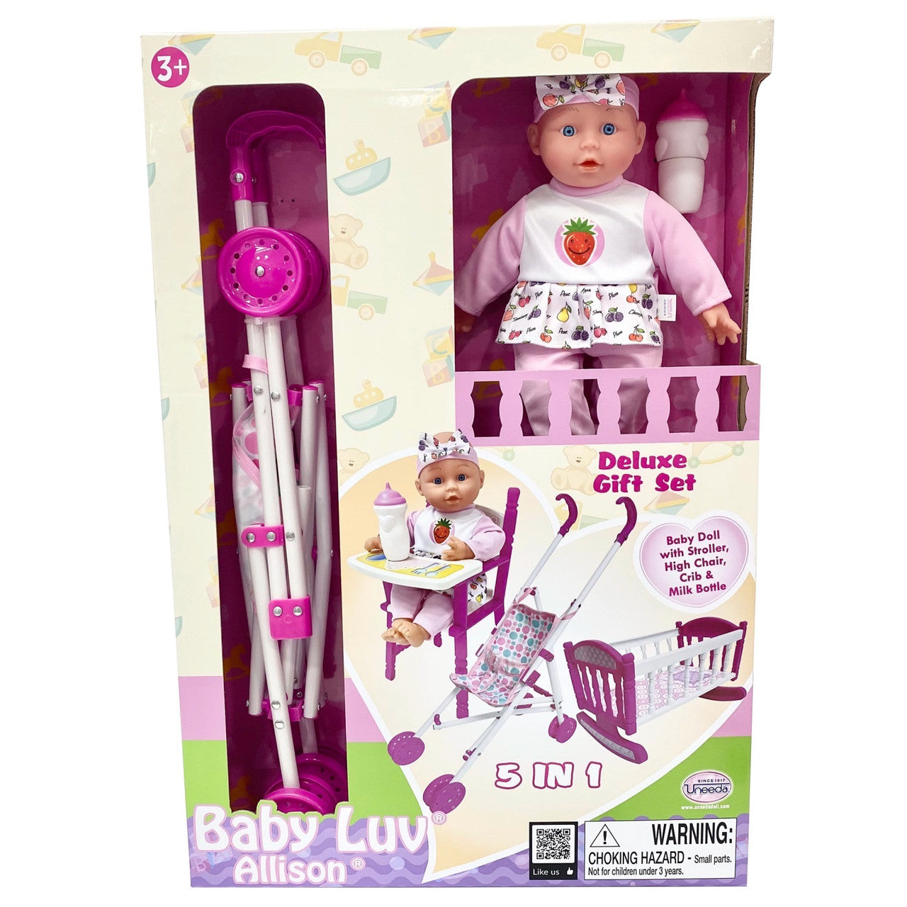 Baby Luv 5-in-1 Newborn Gift Set – Baby Essentials Box
