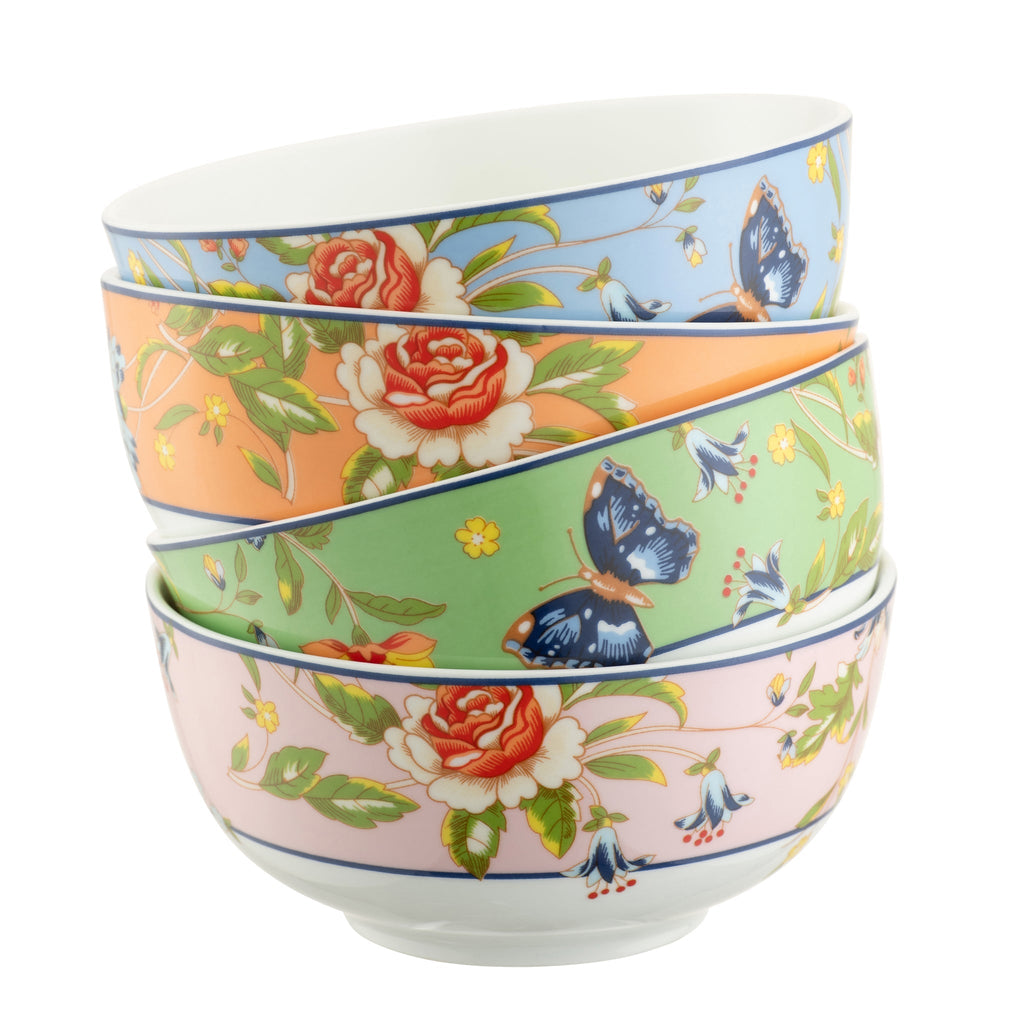 Aynsley Cottage Garden Cereal Bowls Set of 4 product view
