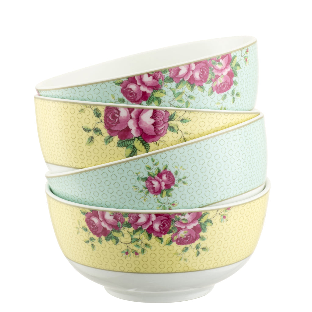 Aynsley Archive Rose Cereal Bowl Set of 4 product view