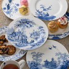 Aynsley Archive Blue Teaplates Set of 6 additional product view