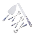 Aynsley Archive Blue Pastry Set product view