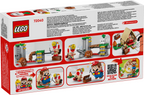 LEGO Super Mario Captain Toad’s Camp set (72040) with Captain Toad figure, tent with bonfire, collapsing bridge, treasure chest, Goomba, turnip, backpack and pickaxe accessories