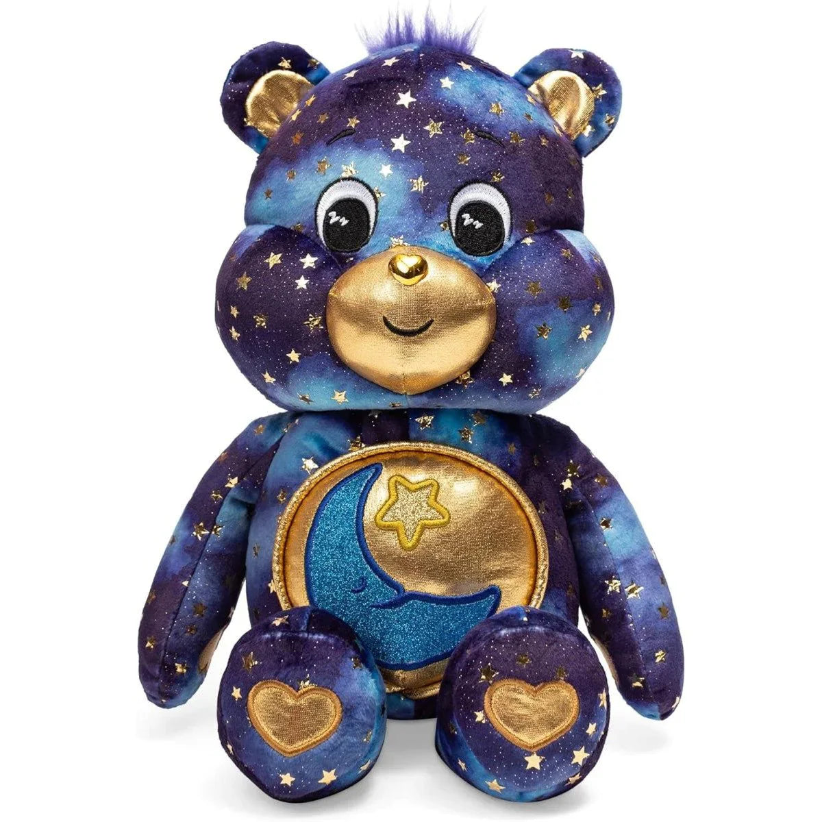 Basic Funs Carebear Bedtime Collectors Edition, blue with stars and moon accents