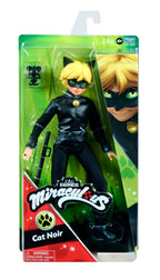 Action figure of Cat Noir from Miraculous in packaging