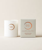 TORC Coconut & Orange Flower Scented Candle – Irish Handmade Fragrance Delight