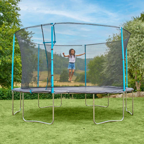 14ft Trampoline with Enclosure | TP Up Zip-Free IGLOO®