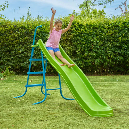 2.2m Wavy Garden Slide with Steps | TP 8ft Ripple Slide
