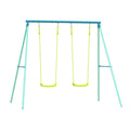 Double Metal Swing Set for Kids (3+) | TP | Ground Anchors