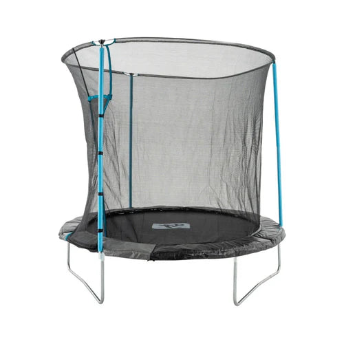 8ft Trampoline with Enclosure | TP Up Zip-Free Igloo Door
