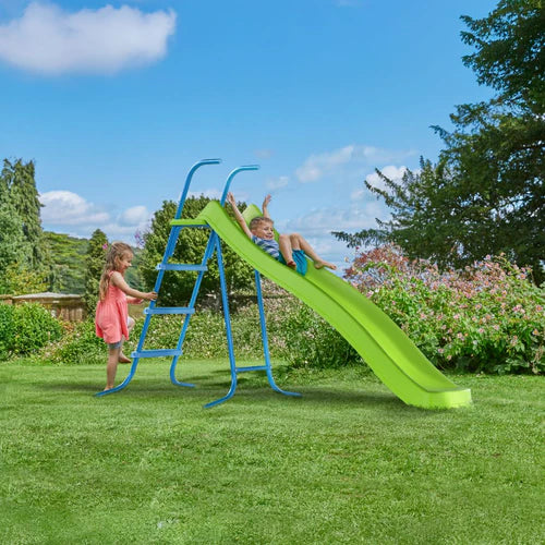 2.2m Wavy Garden Slide with Steps | TP 8ft Ripple Slide