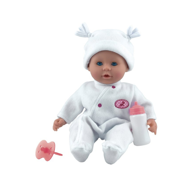 Dolls World Little Treasure Doll - white - Flemings Department Store