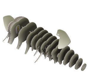 EUGY Elephant 3D Puzzle