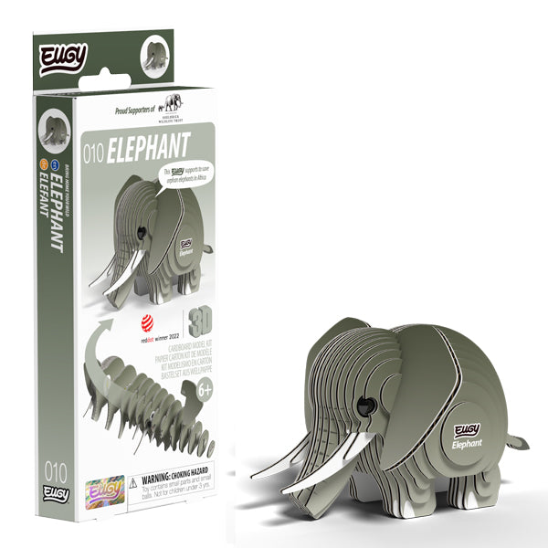 EUGY Elephant 3D Puzzle