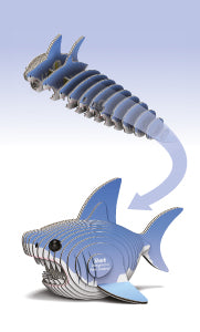 EUGY Shark 3D Puzzle