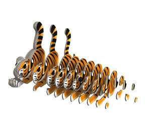 EUGY Tiger 3D Puzzle