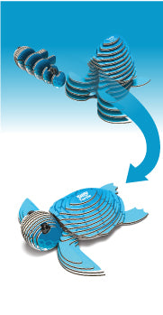 EUGY Turtle 3D Puzzle