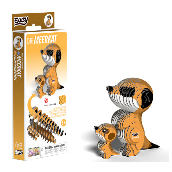 EUGY Meerkat 3D Puzzle