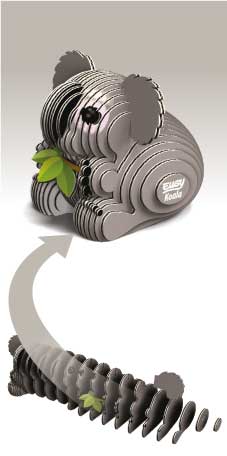 EUGY Koala 3D Puzzle