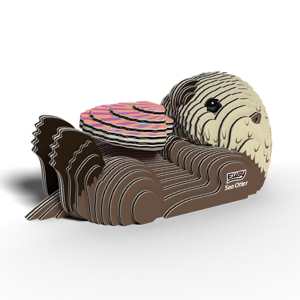 EUGY Sea Otter 3D Puzzle