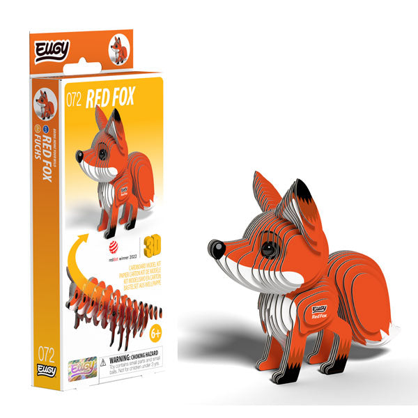 EUGY Red Fox 3D Puzzle