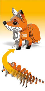 EUGY Red Fox 3D Puzzle