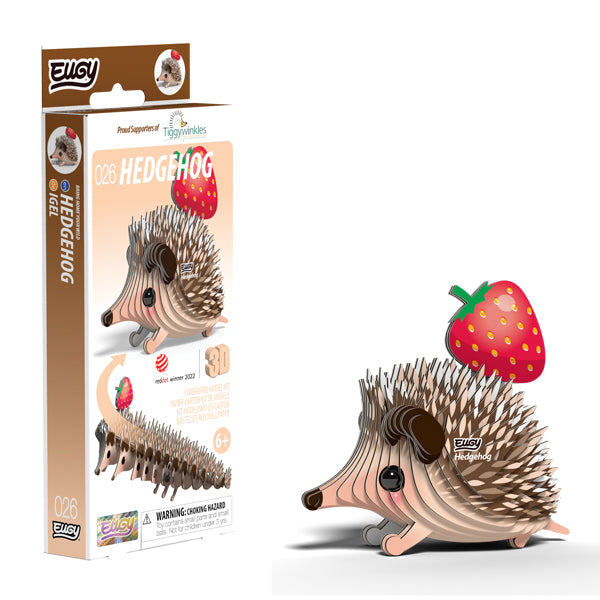 EUGY Hedgehog 3D Puzzle