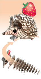 EUGY Hedgehog 3D Puzzle