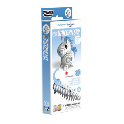EUGY Unicorn Sky 3D Puzzle