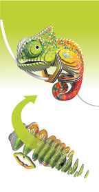 EUGY Chameleon 3D Puzzle