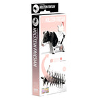 EUGY Holstein Friesian Cow 3D puzzle eco-friendly animal craft kit