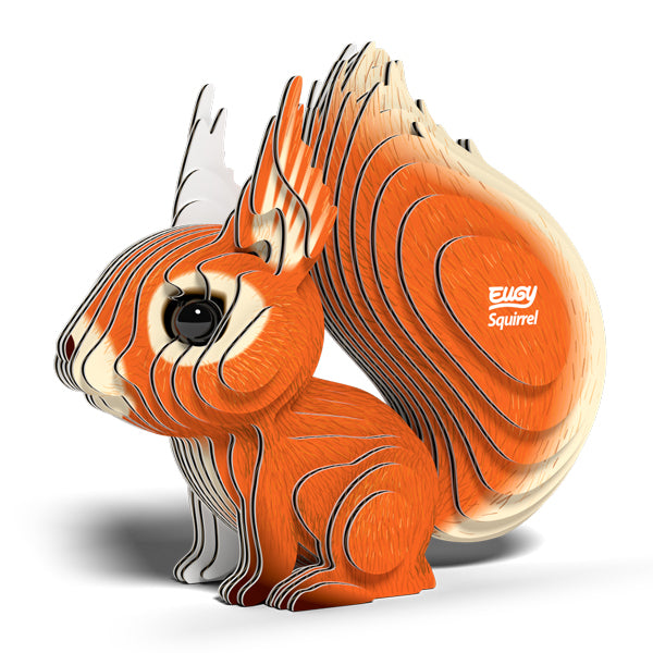 EUGY Squirrel 3D Puzzle