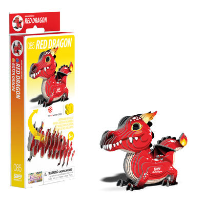 EUGY Red Dragon 3D Puzzle