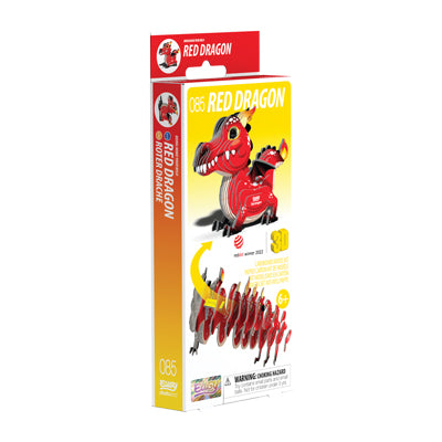 EUGY Red Dragon 3D Puzzle