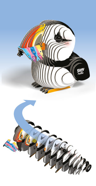 EUGY Puffin 3D Puzzle