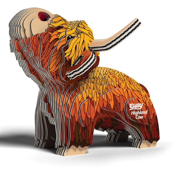 EUGY Highland Cow 3D Puzzle