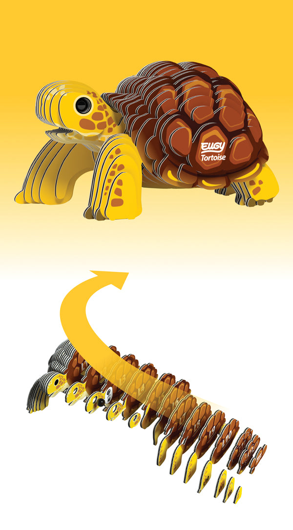 EUGY Tortoise 3D Puzzle
