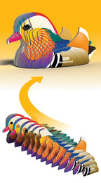 EUGY Mandarin Duck 3D Puzzle