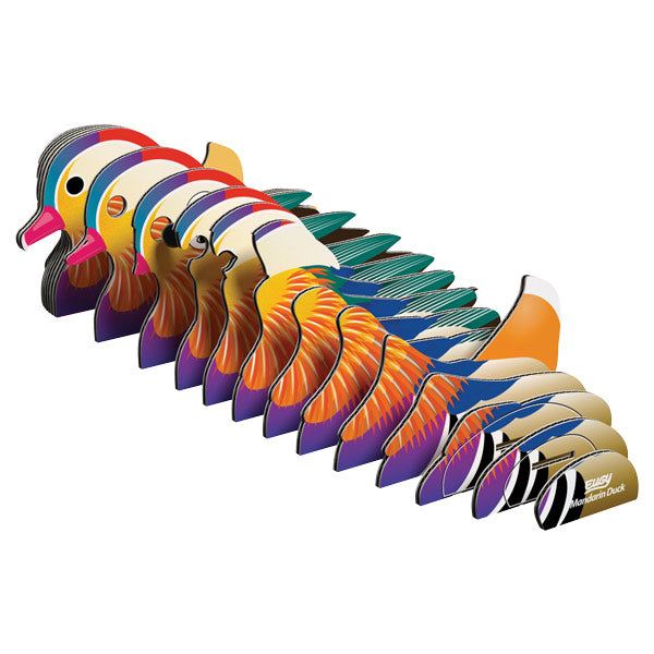 EUGY Mandarin Duck 3D Puzzle