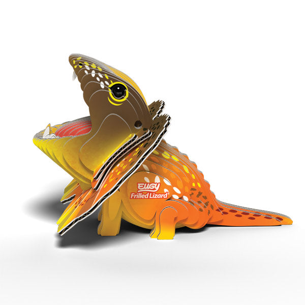 EUGY Frilled Lizard 3D Puzzle