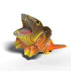 EUGY Frilled Lizard 3D Puzzle