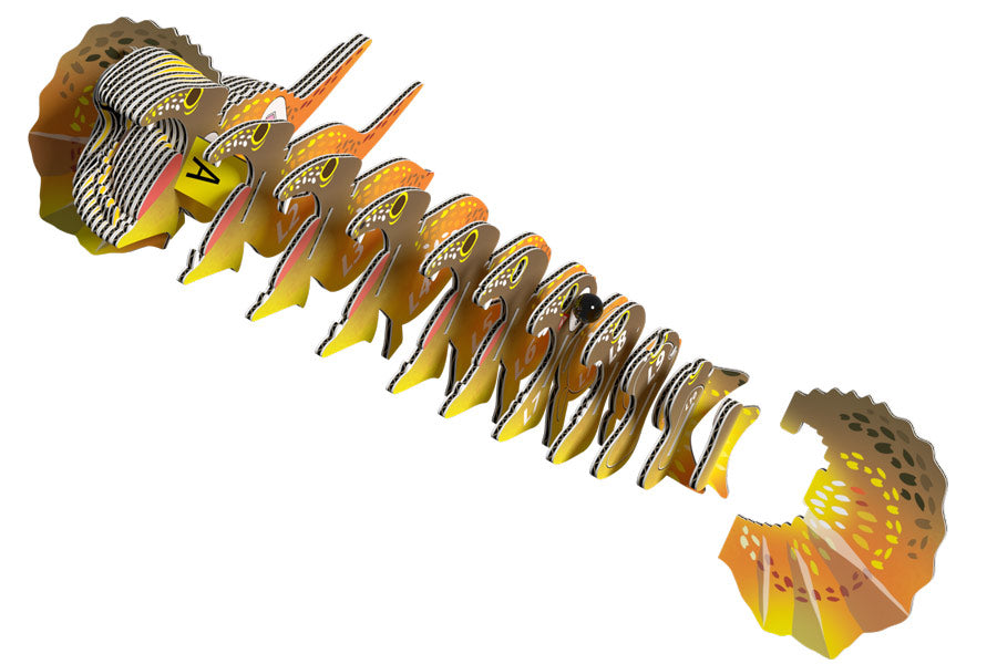 EUGY Frilled Lizard 3D Puzzle