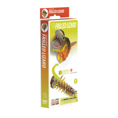 EUGY Frilled Lizard 3D Puzzle
