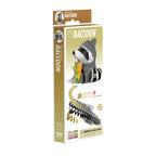 EUGY Raccoon 3D Puzzle
