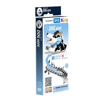 EUGY Dog - Hope 3D puzzle eco-friendly animal craft kit