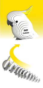 EUGY Cockatoo 3D Puzzle