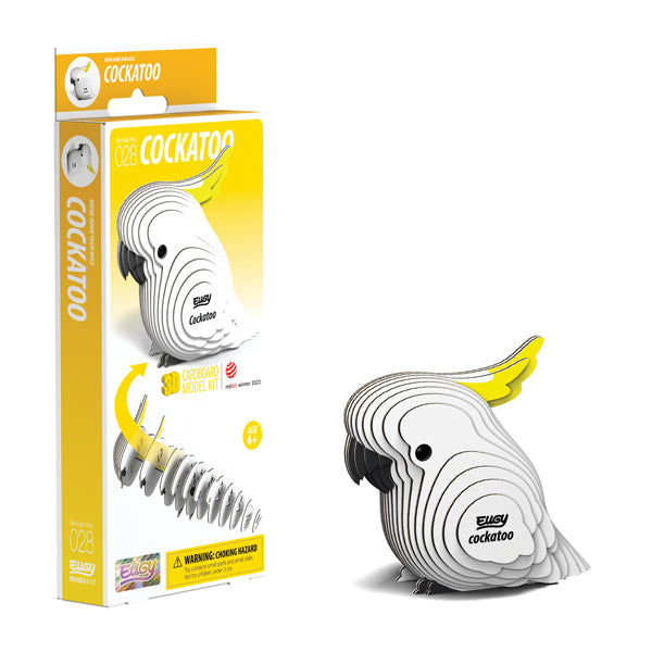 EUGY Cockatoo 3D Puzzle