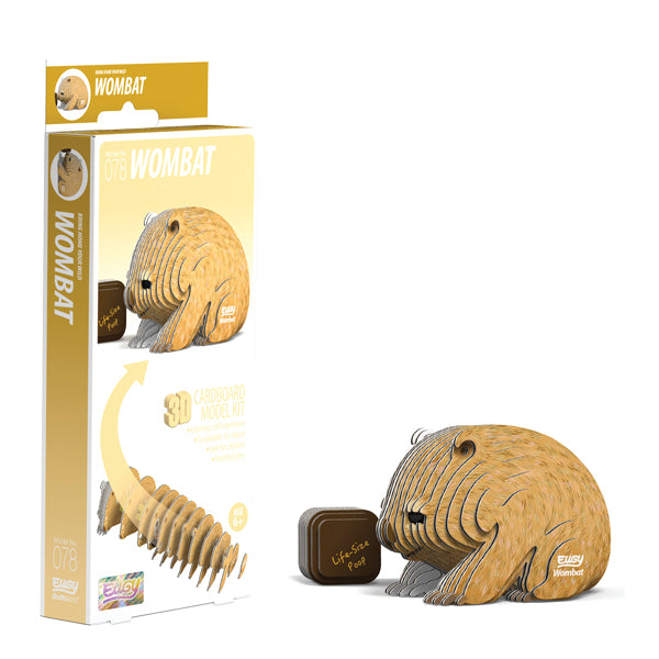 EUGY Wombat 3D Puzzle