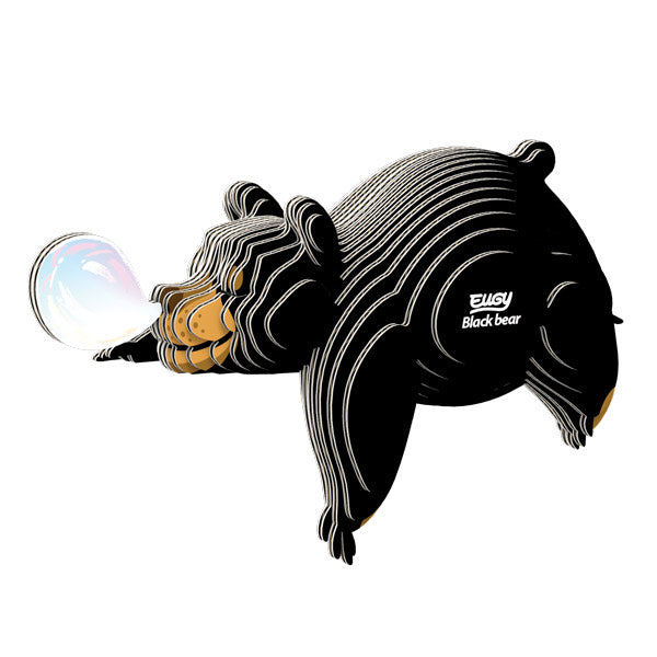 EUGY Black Bear 3D Puzzle